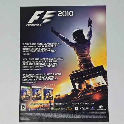Formula 2010 xbox 360 - formula,