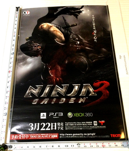 Ninja gaiden store promo - ninja,